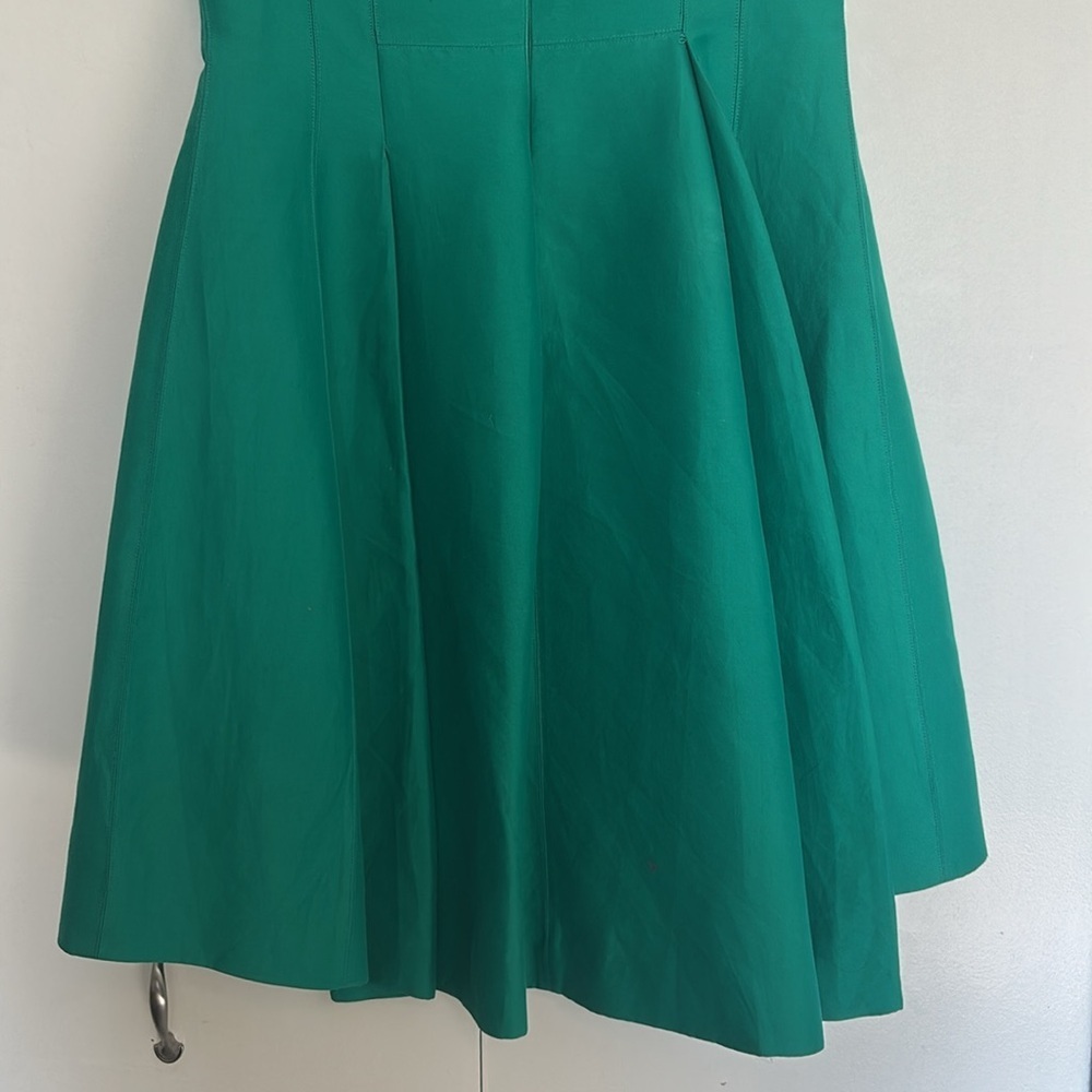 HALSTON heritage - Elegant Green Sleeveless Dress - Picture 7 of 7